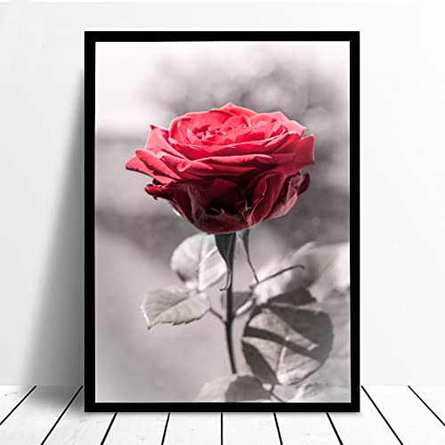 Peinture diamant 5d complet de belles fleurs sur toile format geant 80x220cm - 2