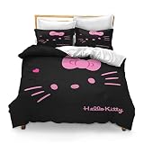 Cartoon Bedding Set Comforter Cover Set 3D Printed Bedding Set for Teens Boys Girs Adults Gift for B