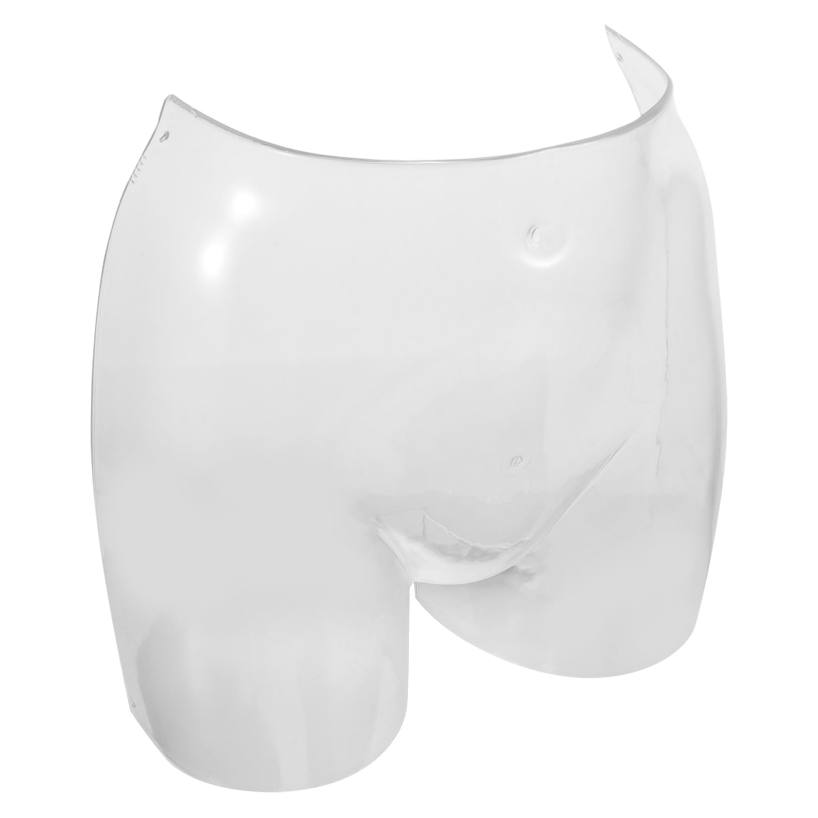 PRETYZOOM Modello di Sedere in Plastica per Esposizione , Espositore per Mutande Leggero e Robusto, Manichino di Fianchi per Negozi al Dettaglio