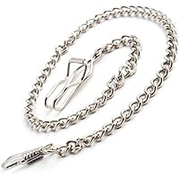 Cadenas de Reloj de Bolsillo, Cadenas de Reloj de Hombre, Cadenas de Bolso Premium, Cadenas de Reloj de Bolsillo 2 Piezas oro Plata