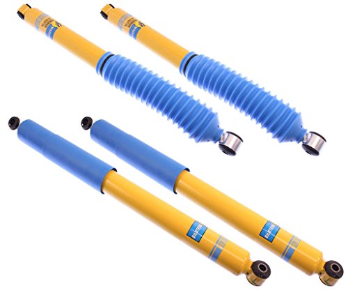 NEW BILSTEIN FRONT & REAR SHOCKS FOR 99-04 FORD F-350, F-450, F-550 SUPER DUTY, INCLUDING XL XLT KING RANCH LARIAT HARLEY DAVIDSON, 4600 SERIES 46MM SHOCK ABSORBERS, 1999 2000 2001 2002 2003 2004