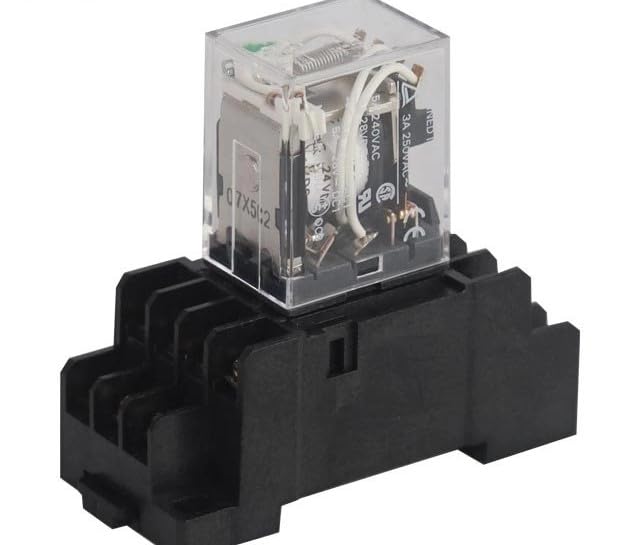 MY4N RELAY WITH BASE 24DC COIL VOLTAGE 14PIN (10) (B0CPBLSZGN) Amazon Price History, Amazon Price Tracker