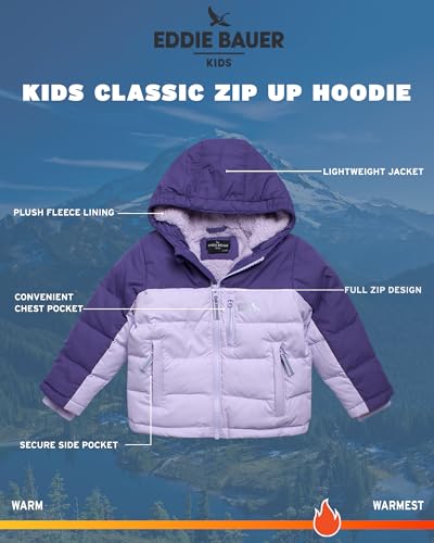 Image of Eddie Bauer Toddler Winter Jacket - Heavyweight Quilted Down Jacket, Insulated Hooded Coat for Toddler Boys and Girls (2T-4T)