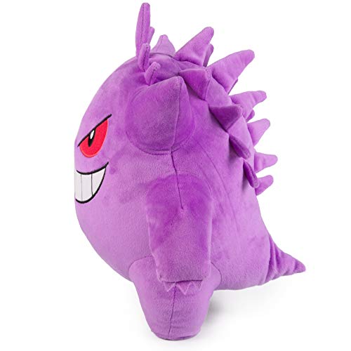 Pokémon 12" Large Gengar Plush - Officially Licensed - Quality & Soft Stuffed Animal Toy - Add Gengar To Your Collection! - Great Gift For Kids, Boys, Girls & Fans Of Pokemon #TOP2