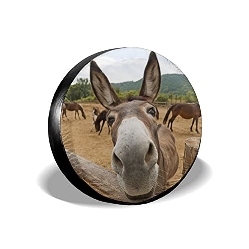 mengmeng Divertidas y lindas fundas de repuesto para ruedas de repuesto universales para remolques, RV, SUV y varios vehículos, accesorios de 16...