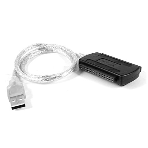 Cable adaptador USB 2.0 a SATA IDE 40 pines para disco duro miniatura 2