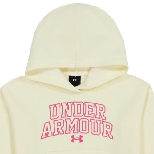 Image of Under Armour Girl's 2-piece Fleece Sweatshirt and Sweatpants Set, Soft & Comfortable