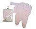 Produktbild Frühchen/Neugeborenen Schlafanzug 2 Stck/Packung/ BW-1109-0803G/pink-uni + gestreift/100% Baumwolle Gr. 50