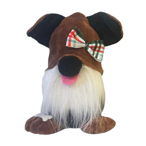 Weihnachtswichtel, Welpenpuppe, skandinavische Figur – Hunde- , Sammelfiguren, Haustierspielzeug, Cartoon-Puppe, schwedische Tomte, Weihnachtsdekoration