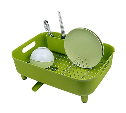 TOTIKI Organizador Escurreplatos Estante para Platos Multifuncional Exquisita Caja De Almacenamiento De Plástico Escurridor Vajilla Caja De Almacenamiento Armario De Cocina Escurridor De Trastes