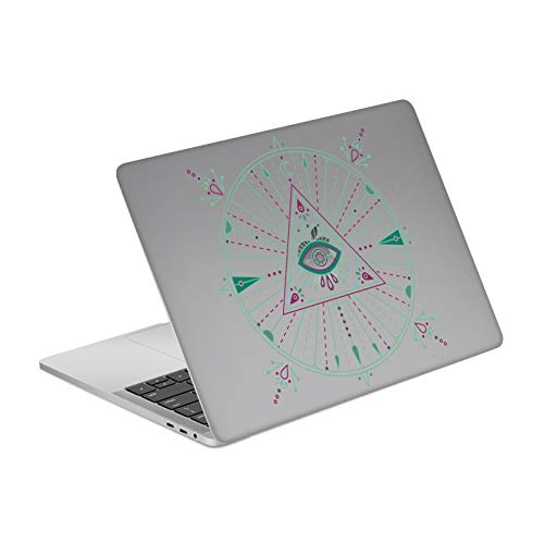 Skin MacBook Pro 13 Pouces A1989 Vinyle Autocollant Mauvais Oeil Cat Coquillette
