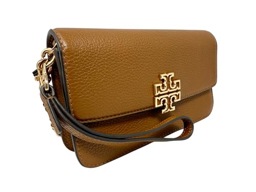 Tory Burch Women's Britten Chain Wallet with Wristlet (Moose)4