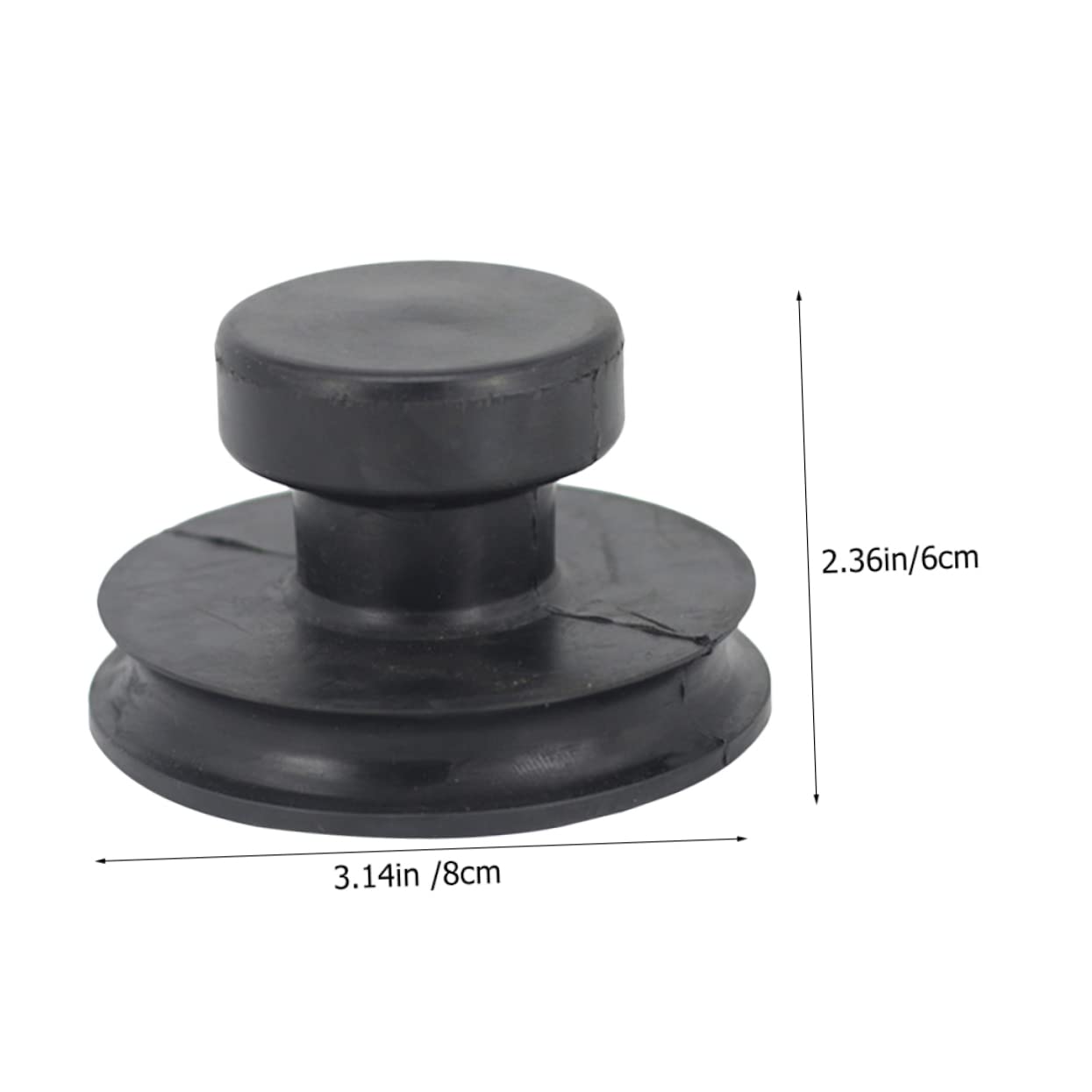 LALADEFIEE 2pcs Singing Bowl Accessory Kit Suction Tool Rubber Lifting Handle for Sound Bowl for Use