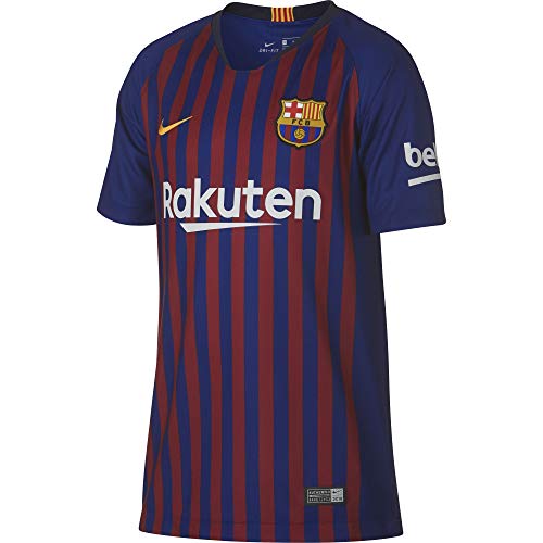 Image of Nike Boy's Synthetic Solid Regular Fit Shirt