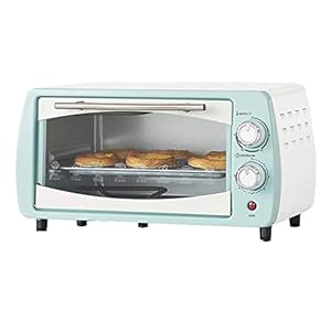 10L Mini Oven Verstelbare temperatuur 0-230 □ en 60 minuten timer onafhankelijke temperatuurregeling huishoudelijke bakken elektrische oven (Color : Blue)