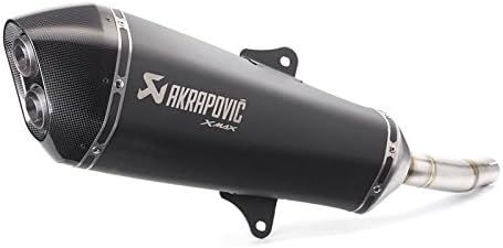 Yamaha Xmax 400 2016 black Akrapovic slip-on muffler