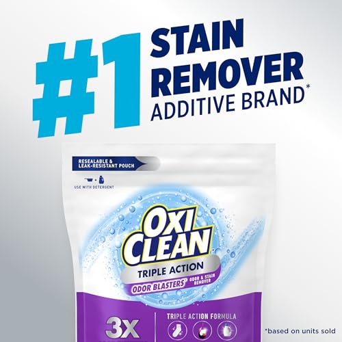 OxiClean Triple Action Odor Blasters and Stain Remover Powder, 6.5 lbs - image 9