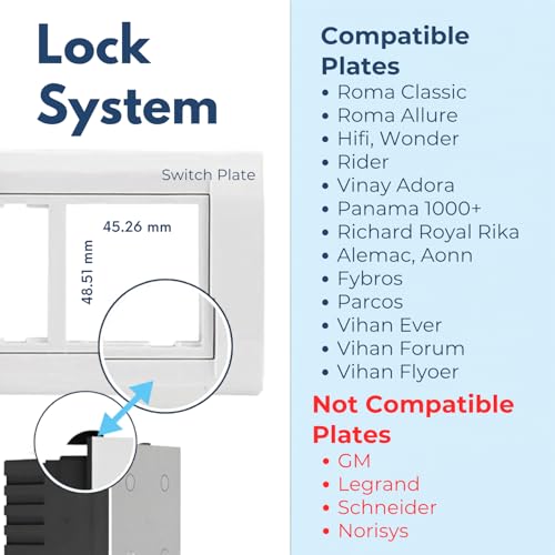 Image of AZIOT SMART MODULAR 1 FAN REGULATOR PREMIUM TOUCH SWITCH - Glass (Not Acrylic): Elevate Your Home with Effortless Control (Fits in Anchor Roma Classic and similar plates) Not for BLDC fans