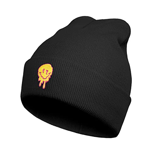 Image of Cool Graphic Beanie for Men and Women - Black