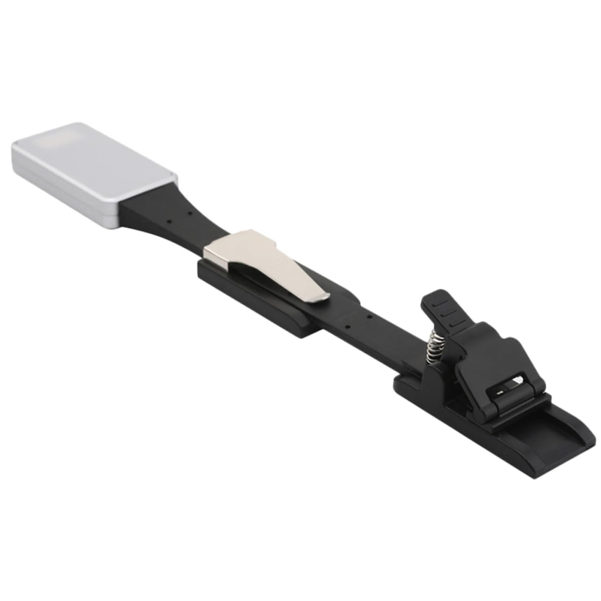 Cabilock Lampada LED Acrilico Doppia Clip, Ricaricabile Usb, da Libro