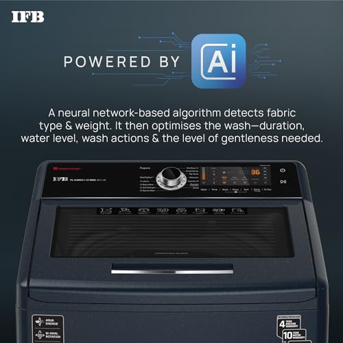 Image of IFB 12.0 Kg Fully-Automatic Top Loading Washing Machine (TL-S4RBS 12.0 Kg Aqua, 2023 Model, Royal Blue, 2X Power Steam, 4 Years Comprehensive Warranty)