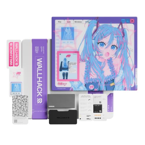 Image of Wallhack x Hatsune Miku SP-005 Glass Gaming Mouse Pad, Large | Speed Surface, Esports Mousepad With Smooth Low-Friction Glide, Tempered Glass, Ergonomic Low Profile, Carry Case Included