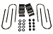 Tuff Country 97057 4" Rear Block & U-Bolt Kit - Tapered 4wd for Ford Excursion 2000-2005