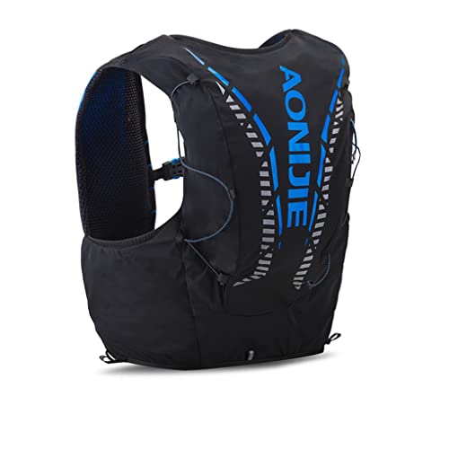 Win.Deeper 12L Mochila Hidratación Mochila Tactica Running TRAI De Agua Almacenamiento Compartimiento para Camping Bicicleta Senderismo Ciclismo (L/XL) Cover