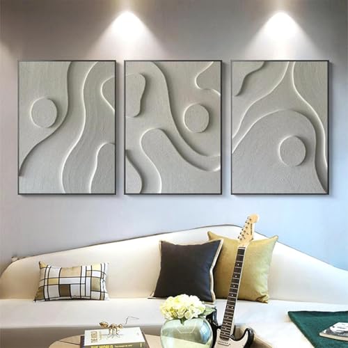 Décoration murale abstraite 3D pour réveiller un mur blanc vide - 2