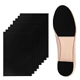 8Pcs Shoe Bottom Grip Protector,Shoes Sole Rubber Protectors Non Slip,Self-Adhesive Shoe Sole Grips High Heels Non Slip for Shoes (Black)