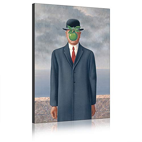 Reproduction Magritte Rene Toile Surréalisme Rompre Monotonie Mur Salon Sans Cadre