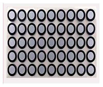 Handheld 3D Scanner High Reflective Marker Targets Measurement Scanner Reflective Points Dots for Scanning for Complex Details(1.5x3.5mm 1000pcs)