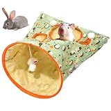 Jikiaci Tunnel Chaton,Enrichissement Pliable pour Chat - Tente pour Chat avec Boules et Chat froissé Tente de Jeu pour Chat Labyrinthe de Jouet interactif pour Lapin