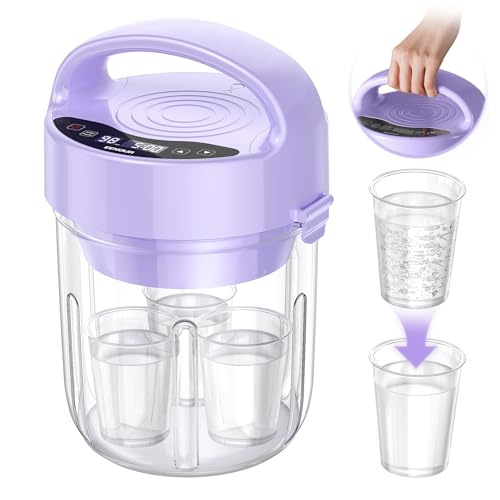 EENOUR Resin Bubble Remover, Removes 99% of Air Bubbles in 5 Minutes, 98kPa Vacuum Chamber with Digital Display, Big Capacity bubble remover for Epoxy Molds Casting, UV Resin, Silicone, Jewelry Making