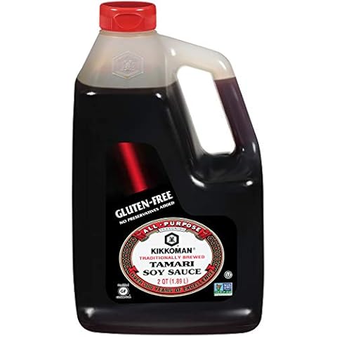 Kikkoman Preservative-Free Gluten-Free Tamari Soy Sauce Cover