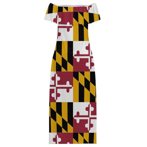 Women's Summer Yellow Duck Four Piece Shoulder Dress2