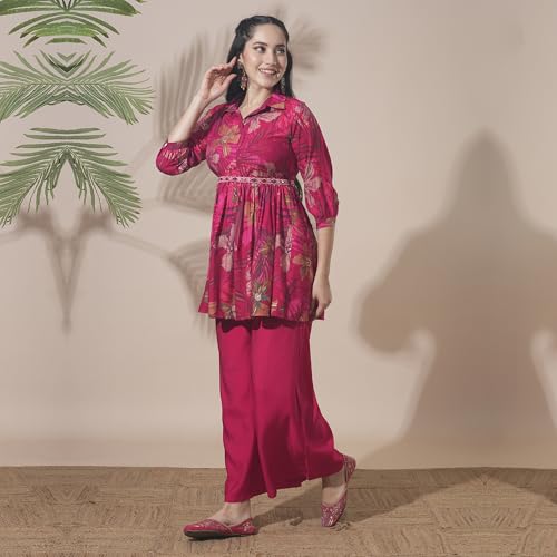 Image of Globus Women Co-ords (GS571843 Pink S)