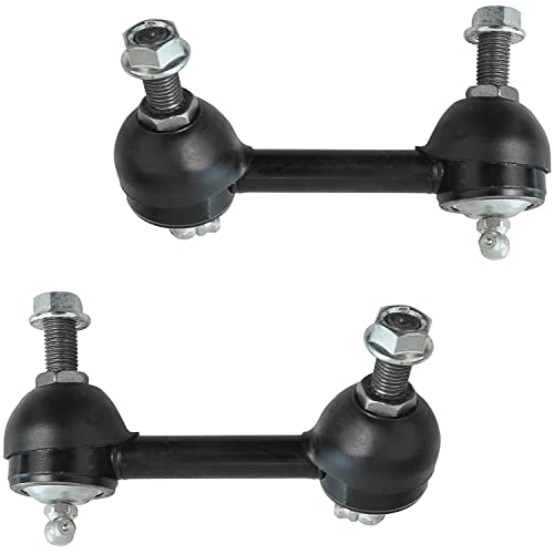 Image of Detroit Axle - 10pc Front End Kit for 2000-2003 Nissan Maxima 2000-2004 INFINITI I35 I30, 2 Lower Control Arms with Ball Joint 2 Sway Bar Links 4 Outer Inner Tie Rods 2 Boots 2001 2002 Replacement