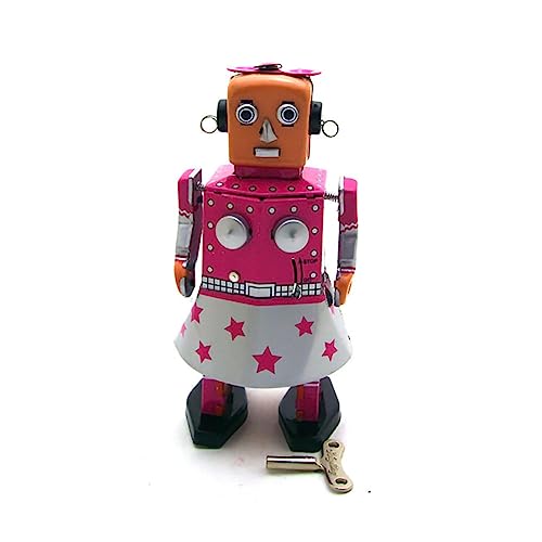 La Mejor Selección de Mobiliario tienda ropa favoritos de las personas. 34 AMEIYUN Nostálgico Estaño Juguete MS461 Retro Robot Wind Up Juguete Bar Ropa Tienda Mobiliario Vintage Coleccionable Niños Regalo para Padre-Hijo Interacción