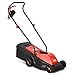 Price comparison product image GYMAX. Electric Rotary Lawnmower, Height Adjustable Lawn Mower with 30L Collection Box, 32cm Cutting Blade, Folding Handle, 1200W