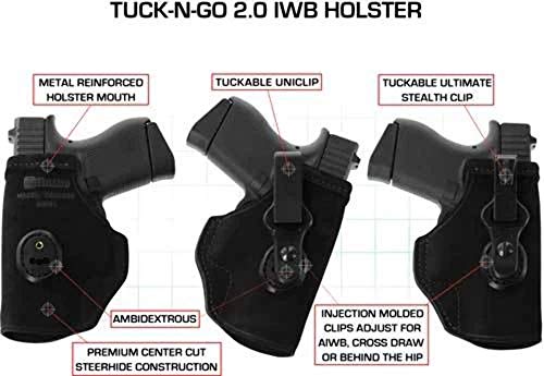 Galco Tuck-N-Go Tuck-N-Go Size TUC662B Holster, Black