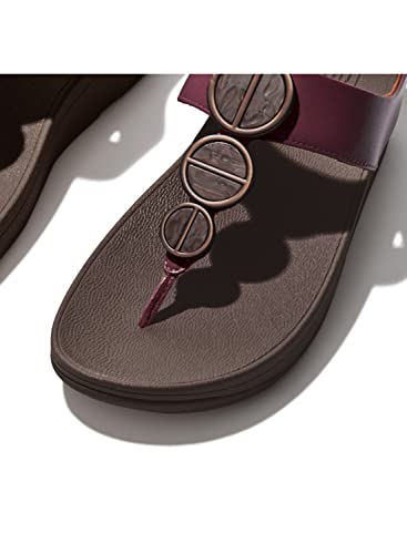 Image of FitFlop Women's LULU Suede Toe-Post Sandals | Lightweight Summer Walking Sandals with Cushioned Comfort, Arch Support & Grip