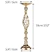 Versatile Metal Flower Arrangement Stand & Pillar Candles Holder Set for Wedding Party Dinner Centerpiece Event Restaurant Hotel Decoration (2 x L, Gold)