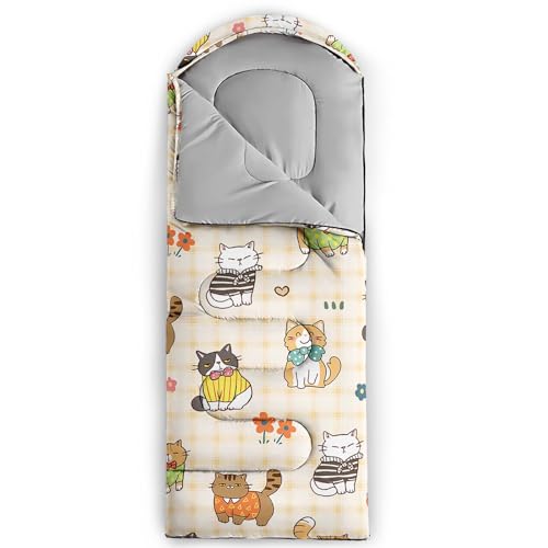 Bolsa de Dormir Infantil para Niños y Niñas, Estampado de Baloncesto, Ligera, cálida, portátil para exterior e interior, Impermeable y resistente al frío para camping y senderismo miniatura 3
