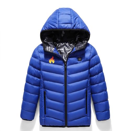 Kids Heated Jacket Hood Jackets Boy and Girl USB Heated Coat 3 Heating Zones Body Warmer 3 3 Temperature Levels Jacket3