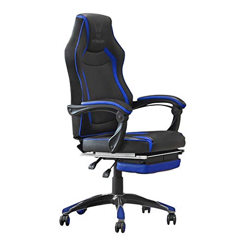 Woxter Stinger Station RX Blue - Silla Gaming/Oficina (Eje Acero, Levantamiento...