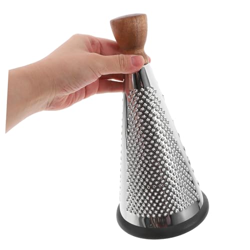 Rallador cónico multifuncional de 9 pulgadas con mango de madera miniatura 7