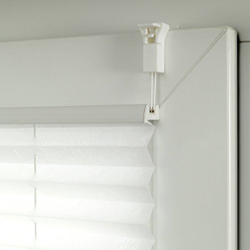 Miniatura 5 de Gardinia Estor Plisado, Fijación Sin Tornillos, Ideal Para El Día Y La Noche, Todas Las Piezas De Montaje Incluidas, Easyfix Estor Plisado Day Night, Blanco, 70 X 130 Cm