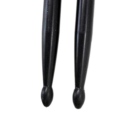 Baquetas para batería Alomejor, punta antideslizante, diseño en forma de burbuja, material nailon, color negro miniatura 7