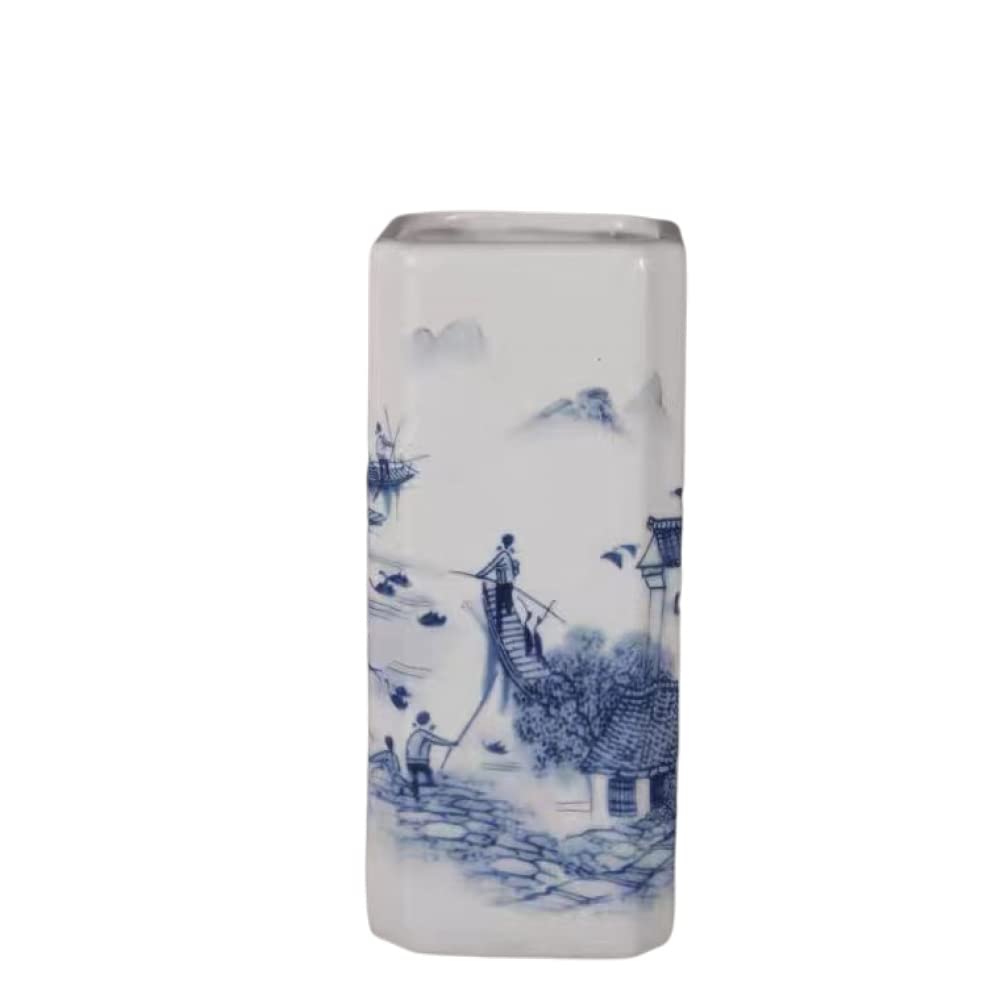 SnamicE Ceramic vase,Vintage vase, Chinese Ceramic vase,Chinese Ceramic vase Chinese vase Porcelain Flower vase Chinese Antique Ceramic vases Traditional Decorative Vase,